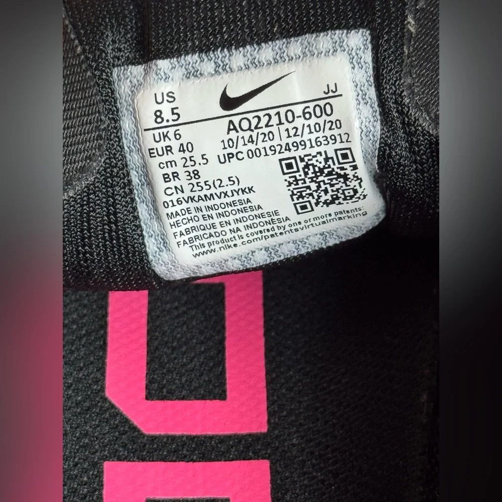 Nike Air Zoom Pegasus 36 Womens Size 8.5 US Hyper Pink Running Shoes AQ2210-600 - Picture 9 of 11